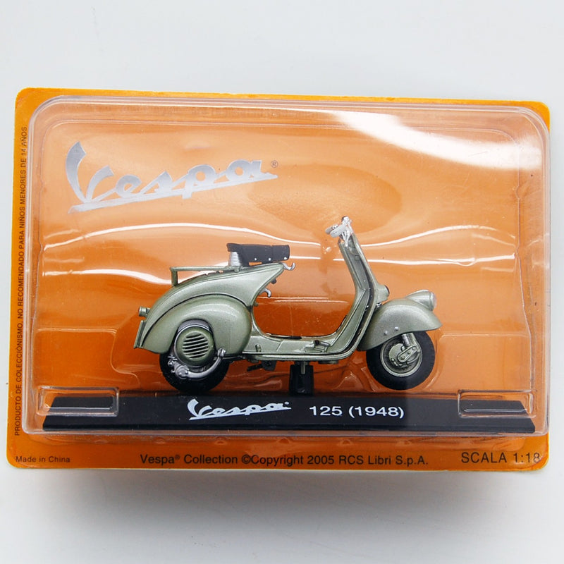 Vespa Piaggio 125 1948 Verde 1:18 - 61870
