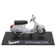 Vespa Piaggio 125 ET3 Japan 1976 Silver Blu 1:18 - 61963