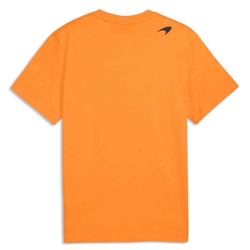 McLaren F1 2026 T-Shirt Core Essenzial Logo Maglietta Orange Puma-2