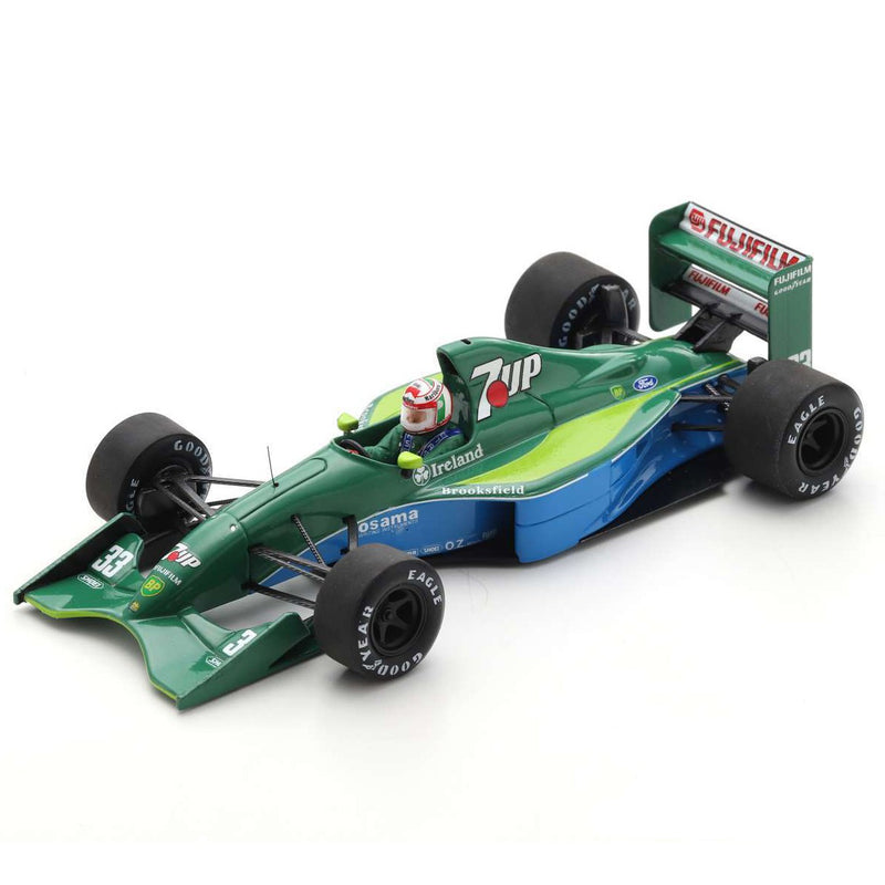 Jordan-Ford 191 7UP 4th place Canadian Gp 1991 Andrea De Cesaris 1:43 - 62112