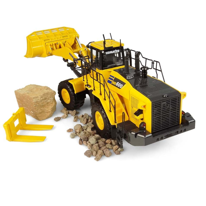 Komatsu WA600-8 Pala Meccanica versione Porta Blocchi 1:50 - 62484