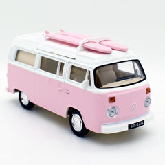 Volkswagen T2 Combi 1975 With Surf Pink 1:43 - 62703