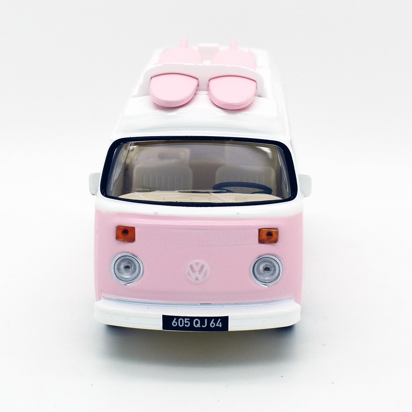 Volkswagen T2 Combi 1975 With Surf Pink 1:43 - 62704