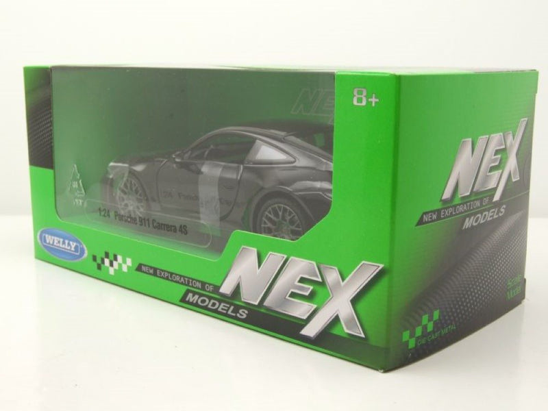 Porsche 911 (992) Carrera 4S 2019 Black 1:24-4