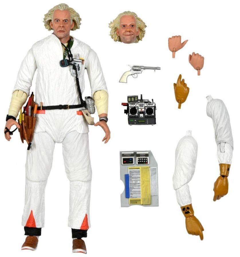 Doc Brown 1985 da "Ritorno al Futuro I" action figures 18cm - 63036