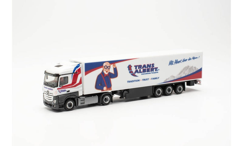 Mercedes-Benz Actos Streamspace 2.5 Semirimorchio Frigo "Trans Albert" 1:87 - 63081