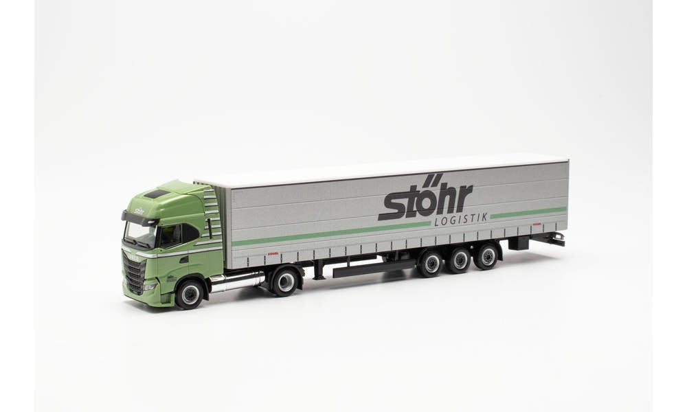 Iveco S-Way Semirimorchio Telonato "Stohr Logistik" 1:87 - 63085