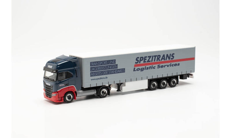 Iveco S-Way Semirimorchio Telonato "Spezitrans" 1:87 - 63091