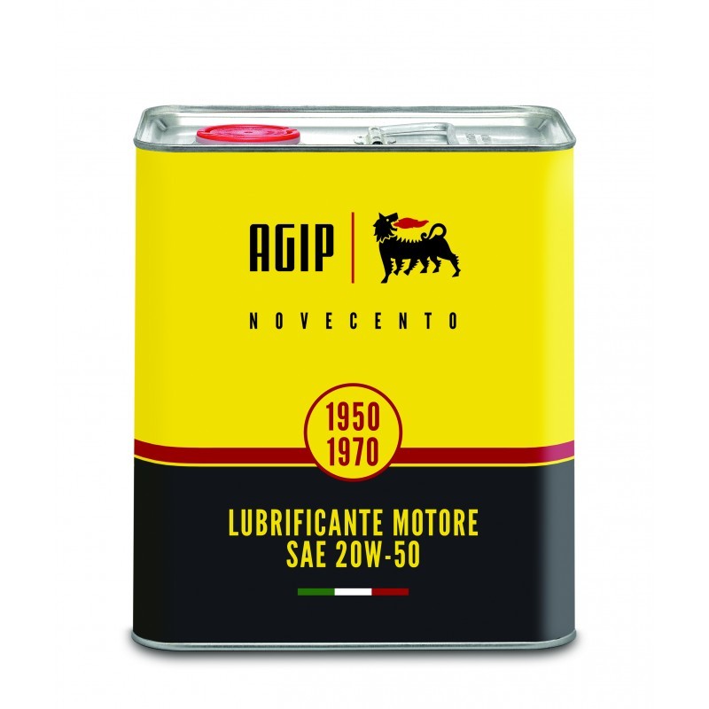 Agip Novecento Lubrificante Auto d'Epoca 20W/50 Lattina 4 litri - 63131