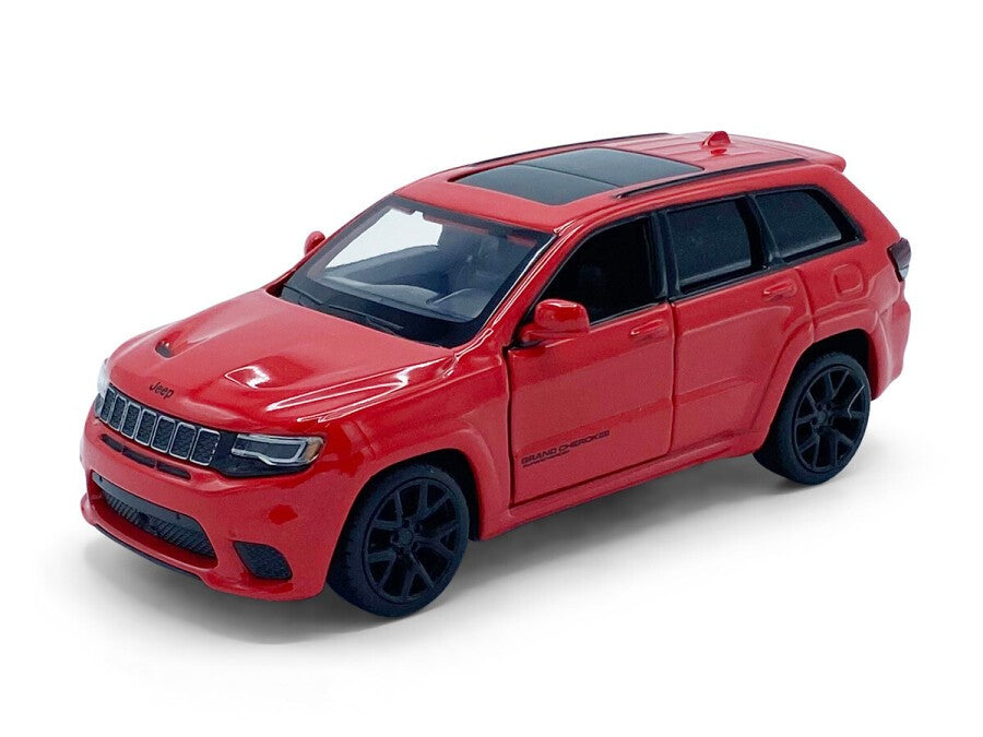 Jeep Grand Cherokee Trackhawk 2011 Colorado Red Pull back 1:36 - 63245