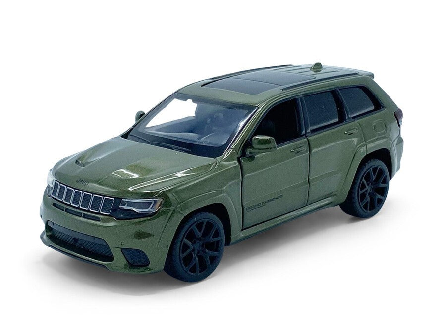 Jeep Grand Cherokee Trackhawk 2011 Green Pull back 1:36 - 63263