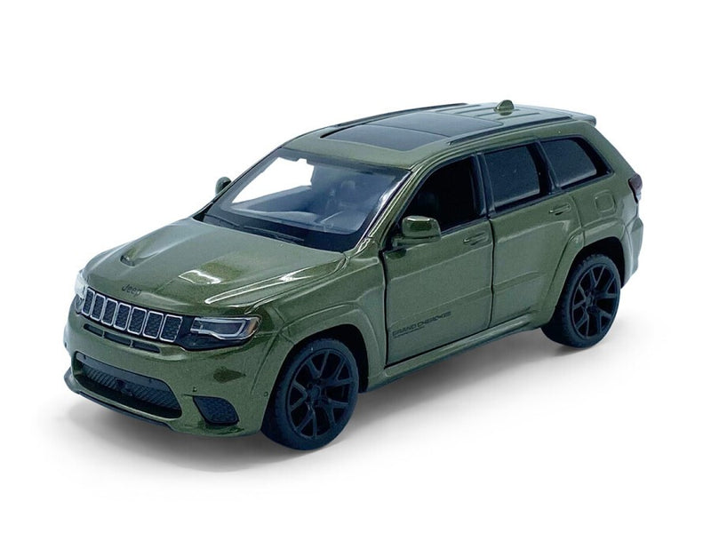 Jeep Grand Cherokee Trackhawk 2011 Green Pull back 1:36 - 63263