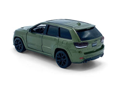 Jeep Grand Cherokee Trackhawk 2011 Green Pull back 1:36 - 63264