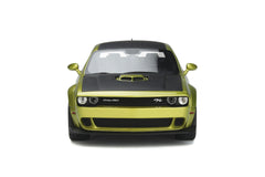 Dodge Challenger R/T Scat Pack Widebody 2020 green metallic / black 1:18 - 63459