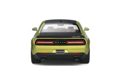 Dodge Challenger R/T Scat Pack Widebody 2020 green metallic / black 1:18 - 63460