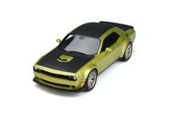 Dodge Challenger R/T Scat Pack Widebody 2020 green metallic / black 1:18 - 63461