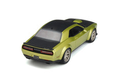 Dodge Challenger R/T Scat Pack Widebody 2020 green metallic / black 1:18 - 63462
