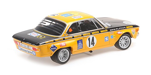 BMW Alpina 2800 CS Winner 24h Spa 1970 Huber / Kelleners 1:18 - 63470