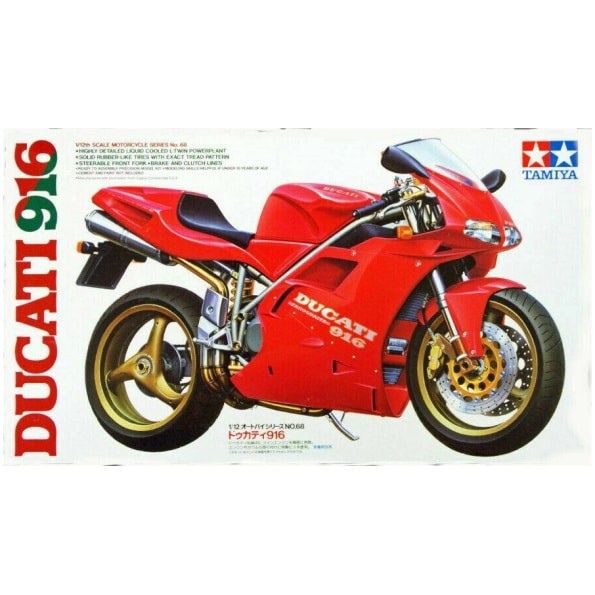 Ducati 916 Red 1996 Kit Tamiya 1:12 - 63863
