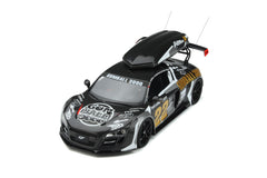 Audi R8 Gumball 3000 2020 black - white - gold 1:18 - 63958