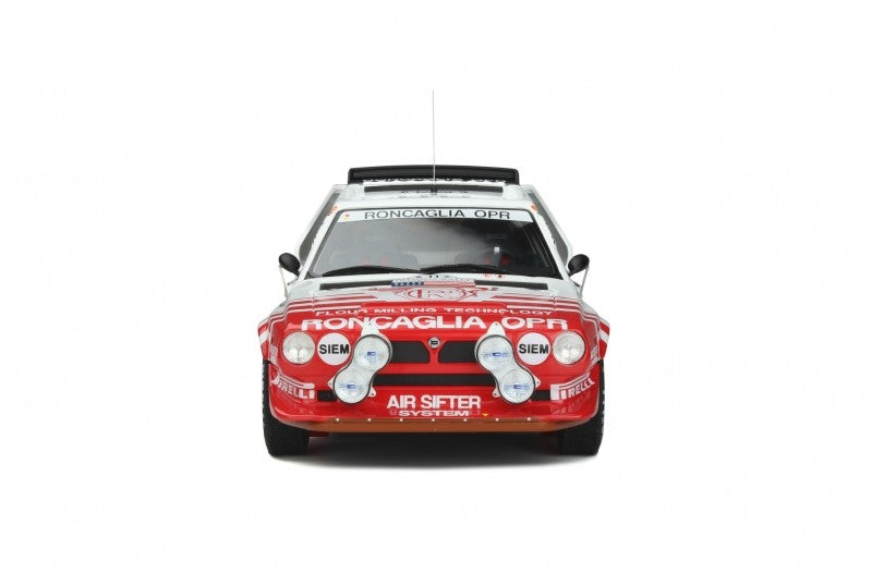 Lancia Delta S4 Gr.B 1986 Team Roncaglia Night Version Rally Olimpus P. Alessandrini - A. Alessandrini 1:18 - 63988