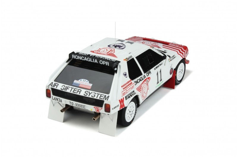 Lancia Delta S4 Gr.B 1986 Team Roncaglia Night Version Rally Olimpus P. Alessandrini - A. Alessandrini 1:18 - 63991