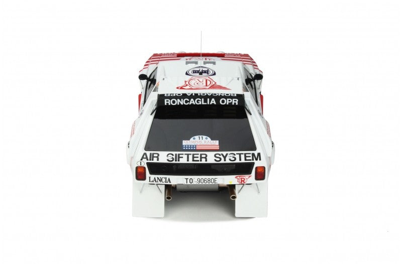 Lancia Delta S4 Gr.B 1986 Team Roncaglia Night Version Rally Olimpus P. Alessandrini - A. Alessandrini 1:18 - 63993