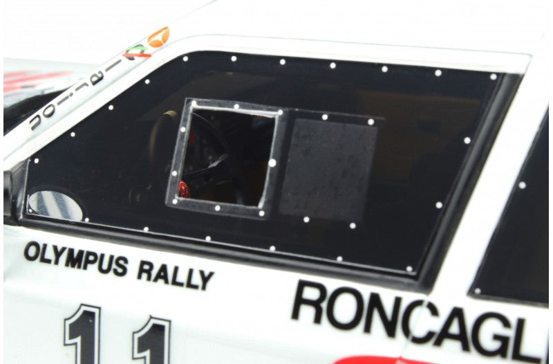 Lancia Delta S4 Gr.B 1986 Team Roncaglia Night Version Rally Olimpus P. Alessandrini - A. Alessandrini 1:18 - 63994