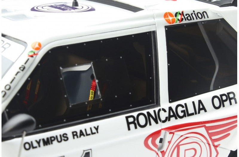 Lancia Delta S4 Gr.B 1986 Team Roncaglia Night Version Rally Olimpus P. Alessandrini - A. Alessandrini 1:18 - 63995
