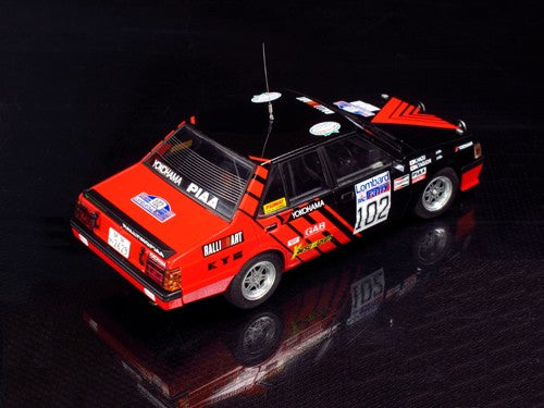 Mitsubishi Lancer 2000 Turbo Rally 1984  Kit 1:24 - 64138