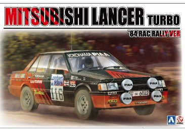 Mitsubishi Lancer 2000 Turbo Rally 1984  Kit 1:24 - 64141