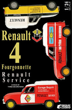 Renault 4 Furgonette Service Kit 1:24 - 64147