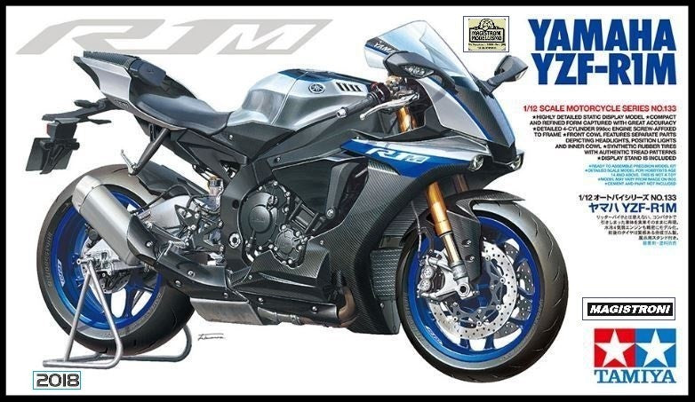 Yamaha Yzf-R1M 2009 Kit Tamiya 1:12 - 64162