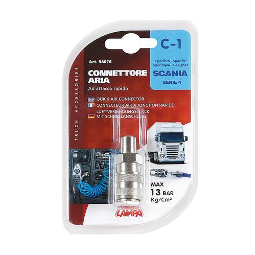 Connettore Lampa C-1 attacco rapido Scania Serie 4 - 646