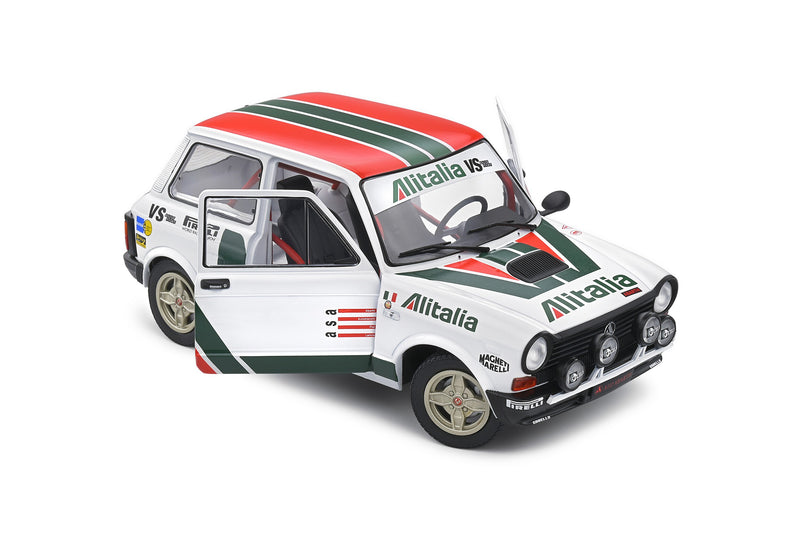 Autobianchi A112 Abarth 1980 Rallye Set Alitalia 1:18 - 64807