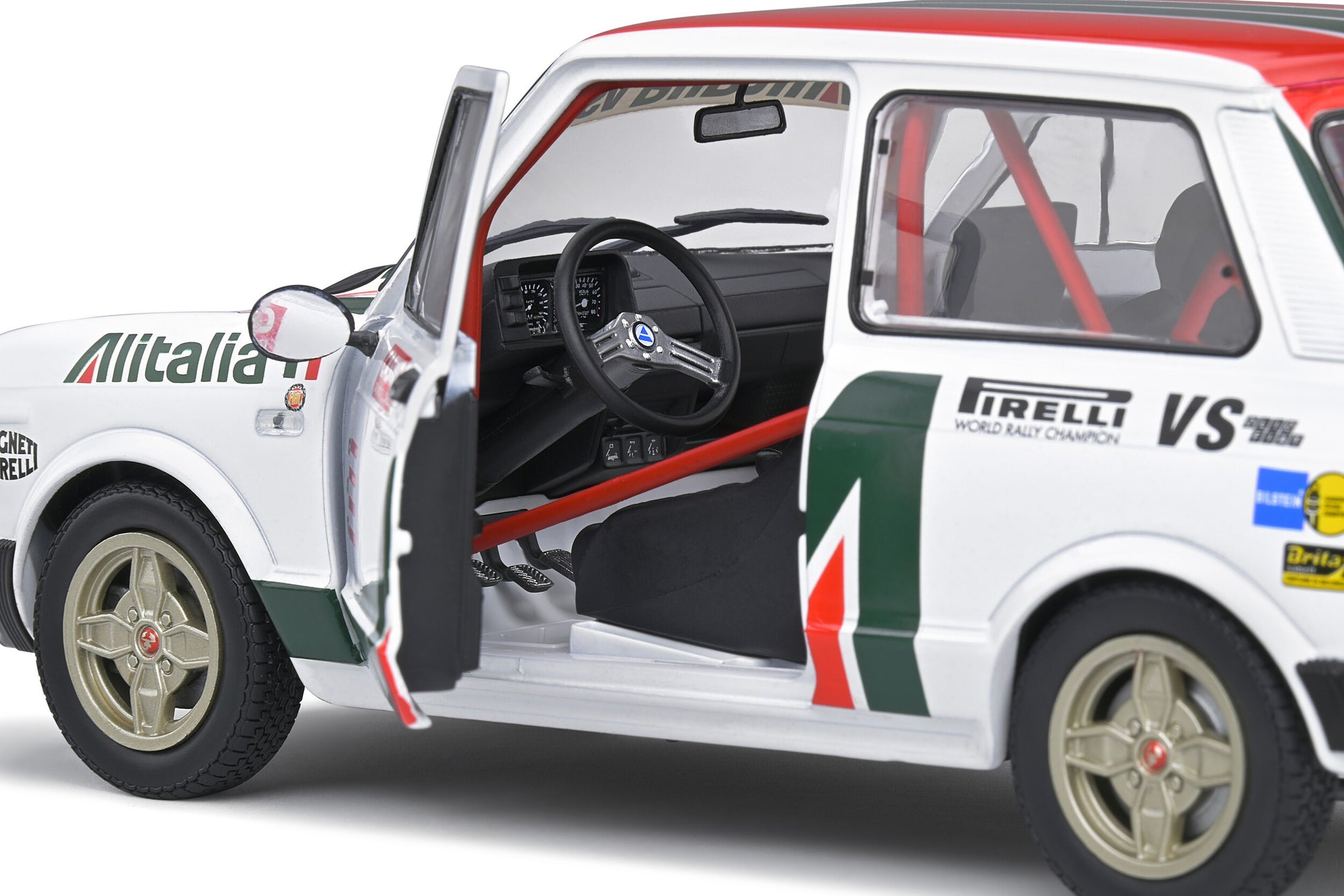 Autobianchi A112 Abarth 1980 Rallye Set Alitalia 1:18 - 64808