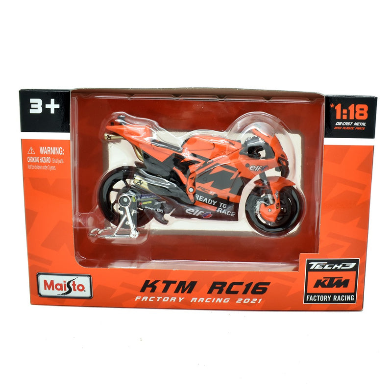 Red Bull Tech 3 KTM RC16 Factory Racing Moto GP 2021 Danilo Petrucci 1:18 - 64878