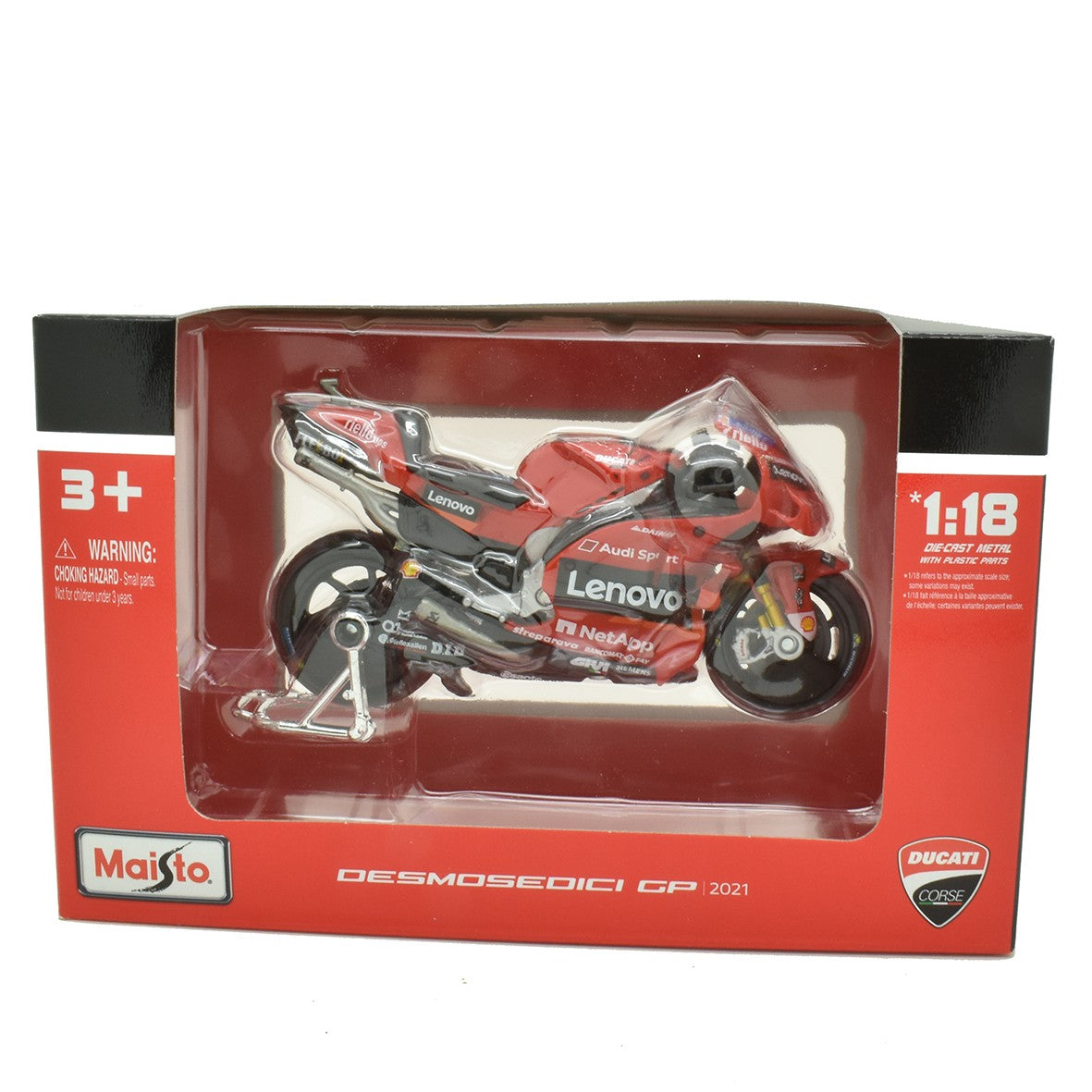 Lenovo Ducati Desmosedici Moto Gp 2021 Jack Miller 1:18 - 64885