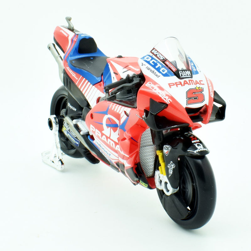 Pramac Racing Ducati Desmosedici Moto Gp 2021 Johann Zarco 1:18 - 64897