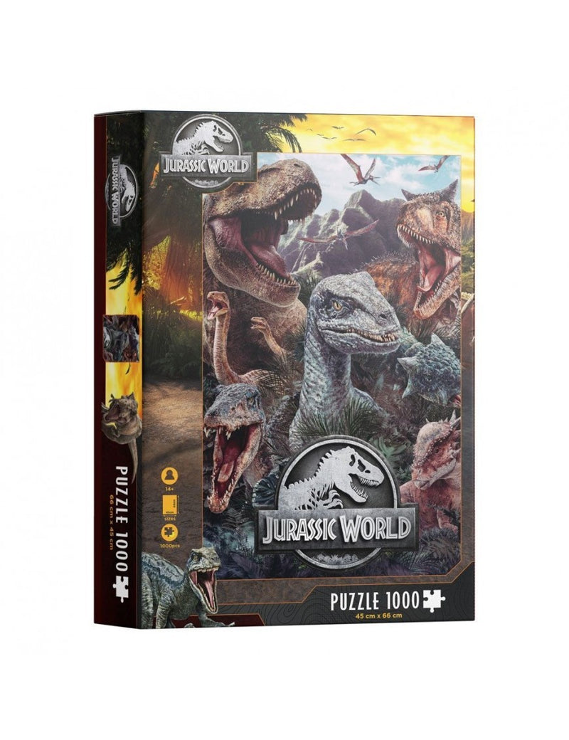 Jurassic World Puzzle Poster 1000pz - 64973