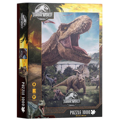 Jurassic World Puzzle T-Rex Poster 1000pz - 64979