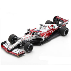 Alfa Romeo Racing Orlen C41 Abu Dhabi Gp 2021 Last Race Kimi Raikkonen 1:18 - 65009