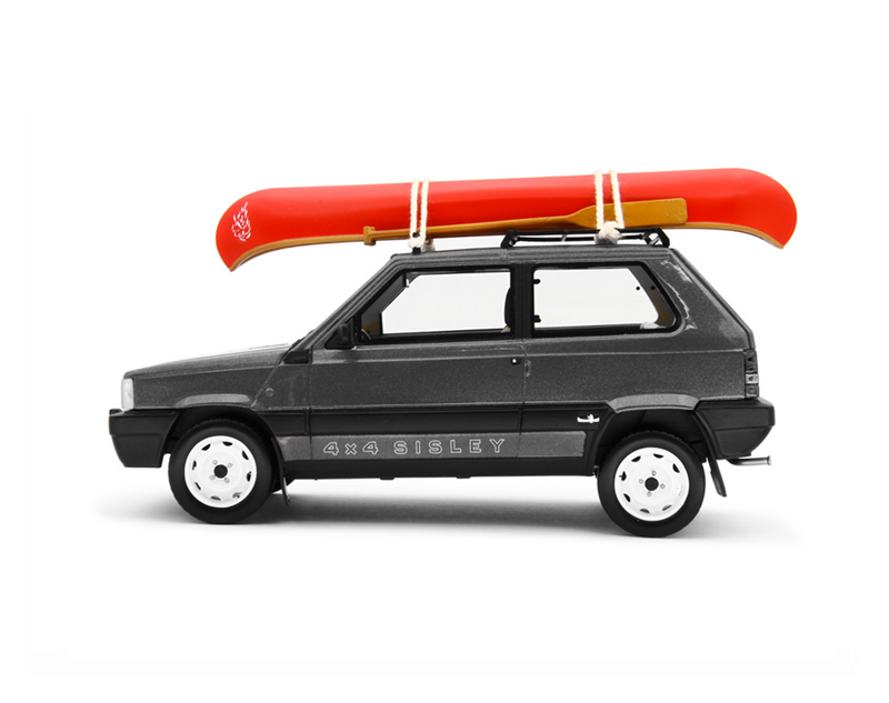 Canoa Fiat Panda 4x4 Sisley 1987 1:18 - 65097