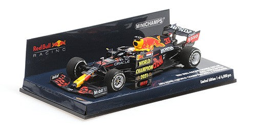 Red Bull Racing Honda RB16B 2021 Max Verstappen Winner Abu Dhabi Gp World Champion + Pit Board 1:43 - 65208