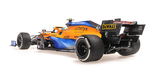 McLaren Mercedes MCL35M F1 2nd Italy GP 2021 Lando Norris 1:18 - 65250