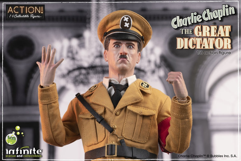 Charlie Chapline The Great Dictator Deluxe Edition Action Figure Limited Edition Statue  1:6 - 65325