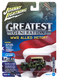 Jeep Willys MB World War II 1:64 Collection 1/6 - 6544