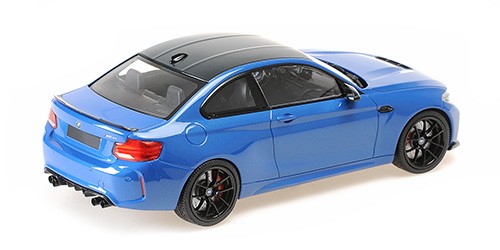 BMW M2 CS (F87) Coupé 2020 Blue Metallic / Carbon 1:18 - 65512