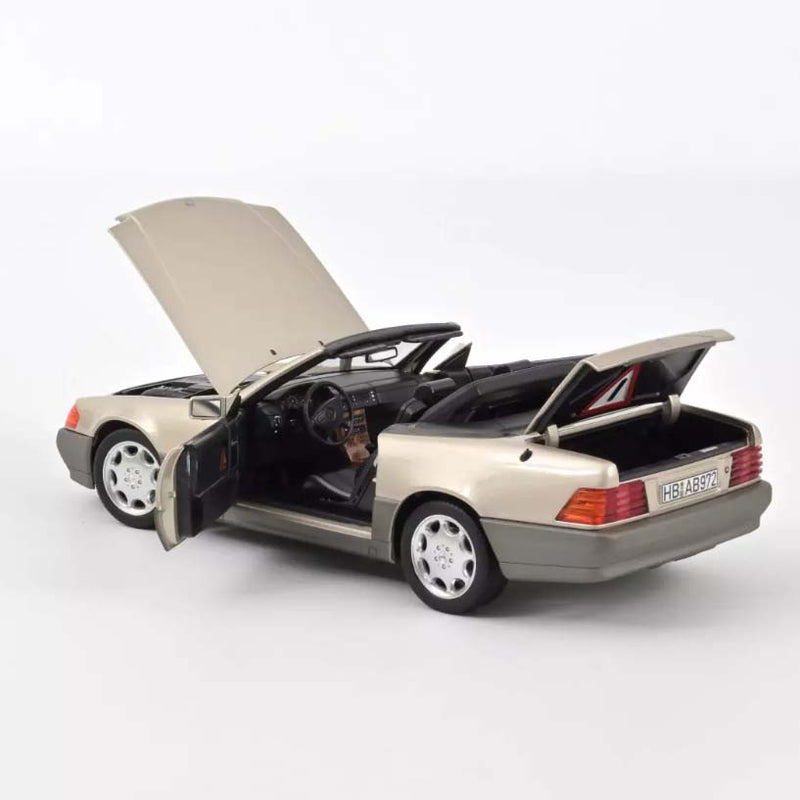 Mercedes-Benz 500 SL 1989 Smoke Silver 1:18 - 65571