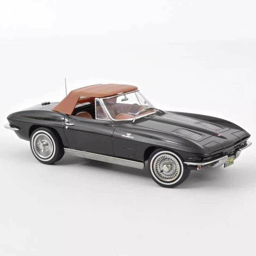 Chevrolet Corvette Sting Ray Cabriolet 1963 Black 1:18 - 65577